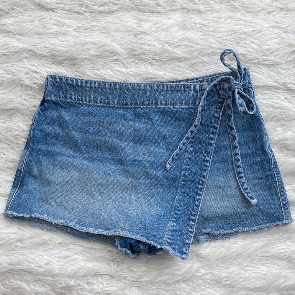 Free People | We The Free | Emmy Denim Skort